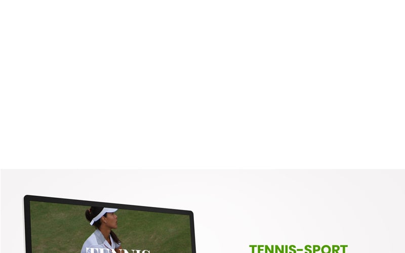 tennis sport powerpoint template original