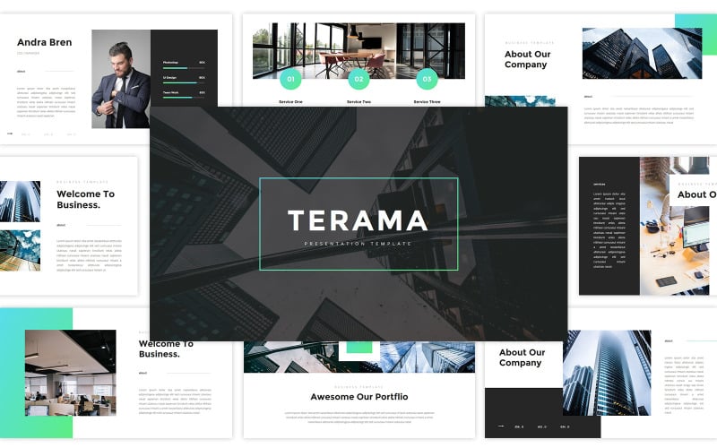 terama business powerpoint original