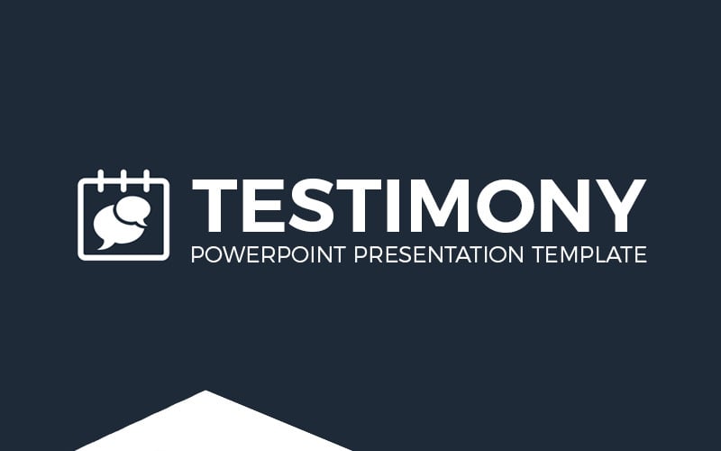 testimony presentation powerpoint template original