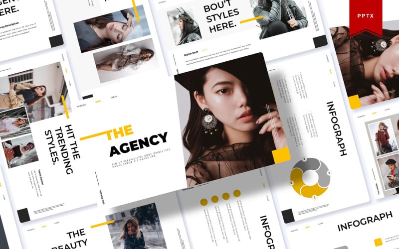 the agency powerpoint template original