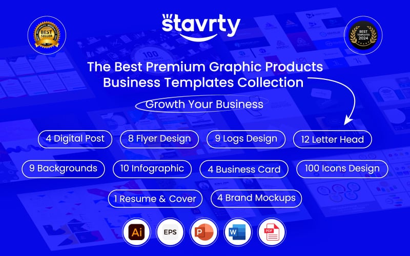 the best premium all business templates and graphic products collection original