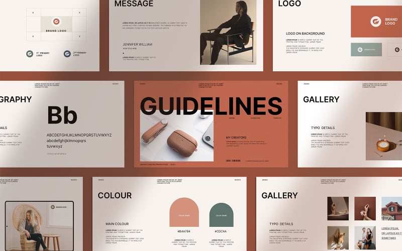 the brand guideline presentation original