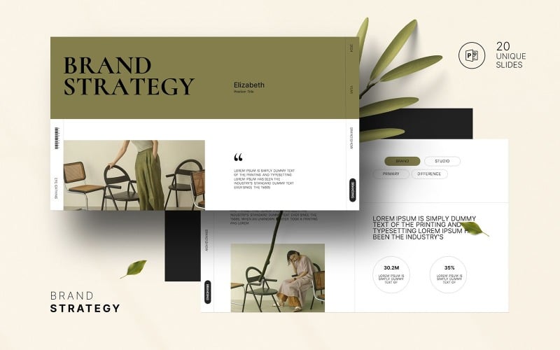 the brand strategy powerpoint presentation original