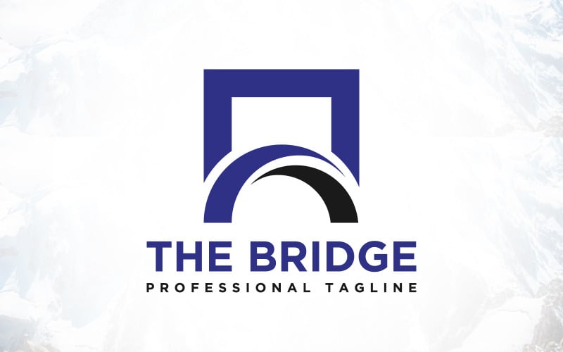 the bridge finance business logo design original