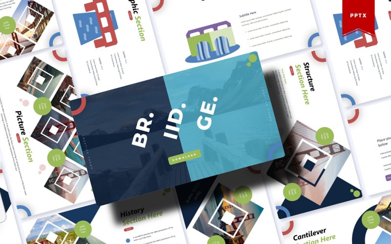 the bridge powerpoint template original