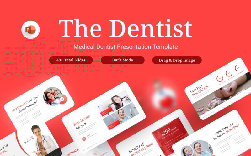 the dentist medical powerpoint template original