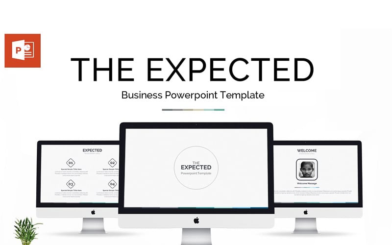 the expected powerpoint template original