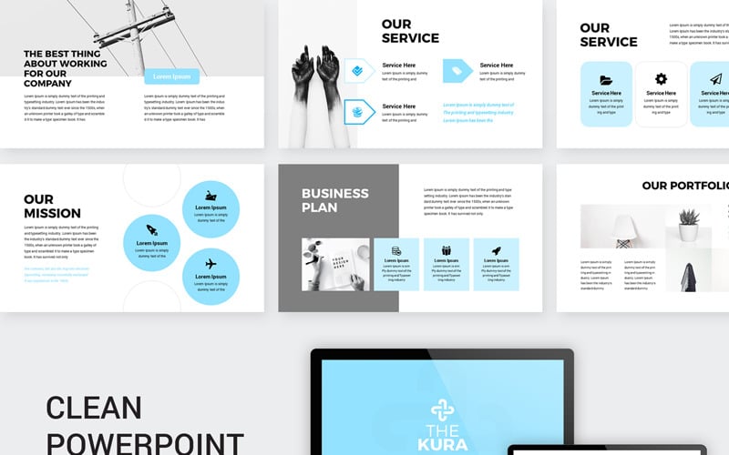 the kura business plan powerpoint template original