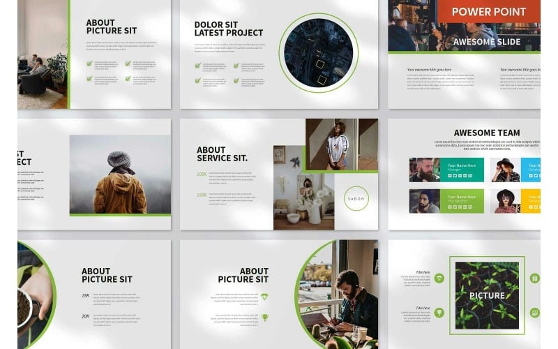 the one powerpoint presentation templates original
