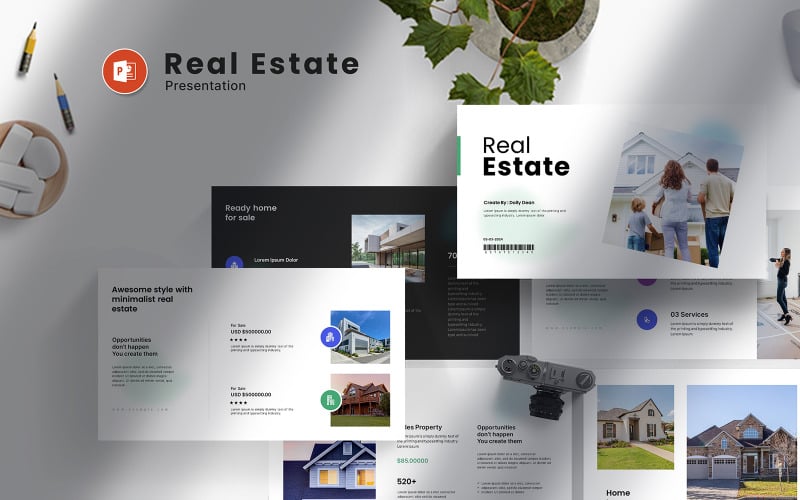 the real estate powerpoint presentation original