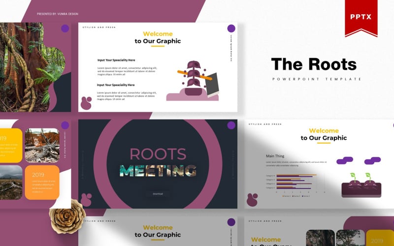 the roots powerpoint template original