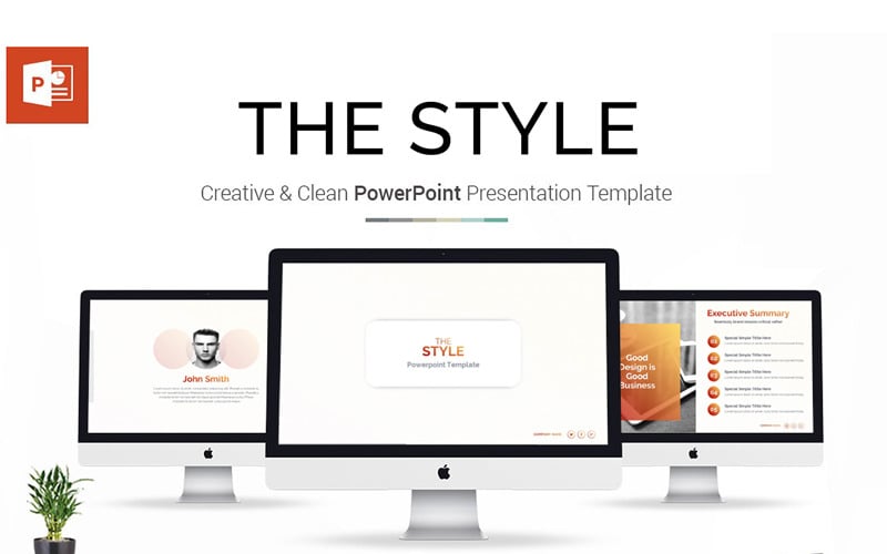 the style powerpoint template original