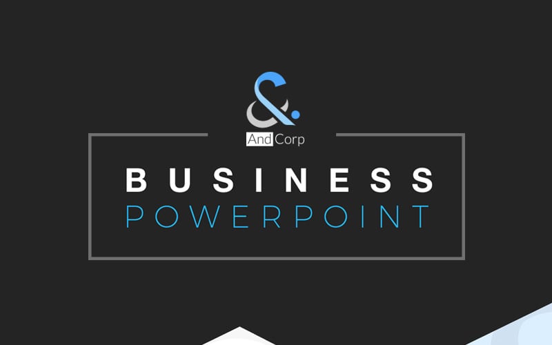theand business powerpoint template original