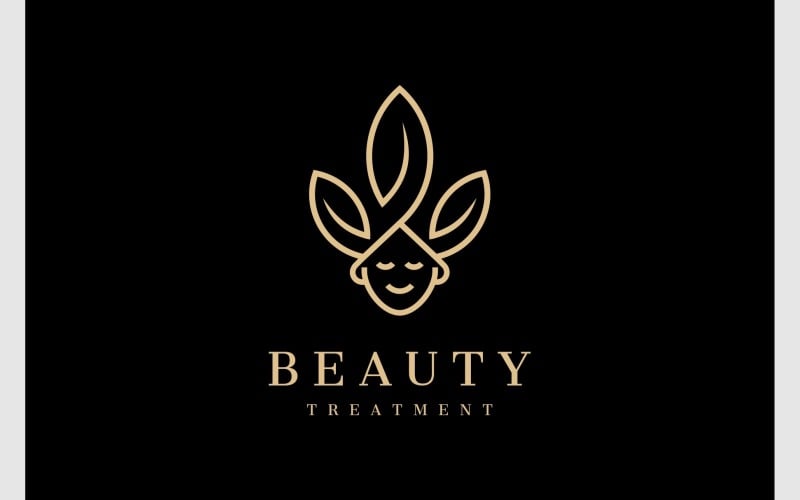 therapy woman beauty salon logo original