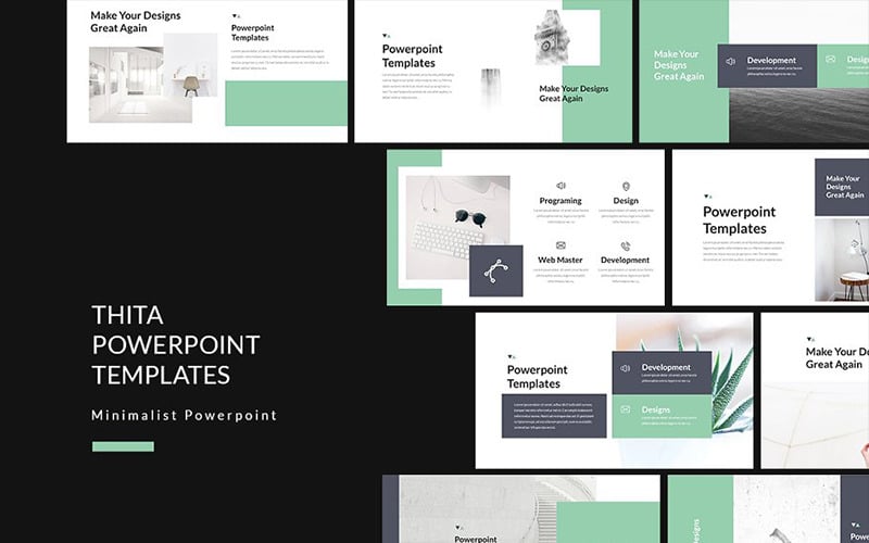 thita lookbook powerpoint template original