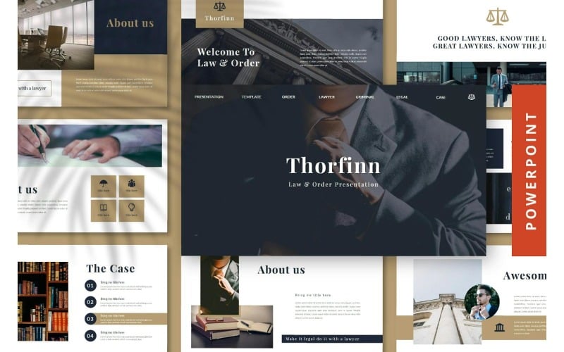 thorfinn lawyer powerpoint presentation template original
