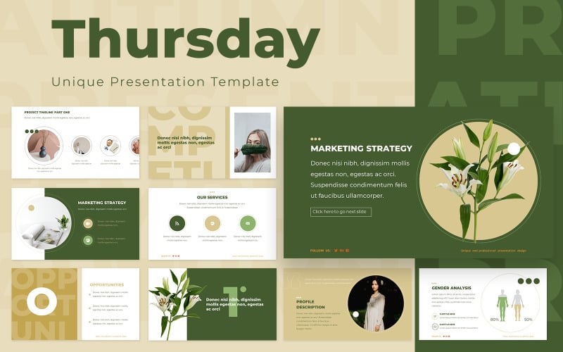 thursday powerpoint presentation template original