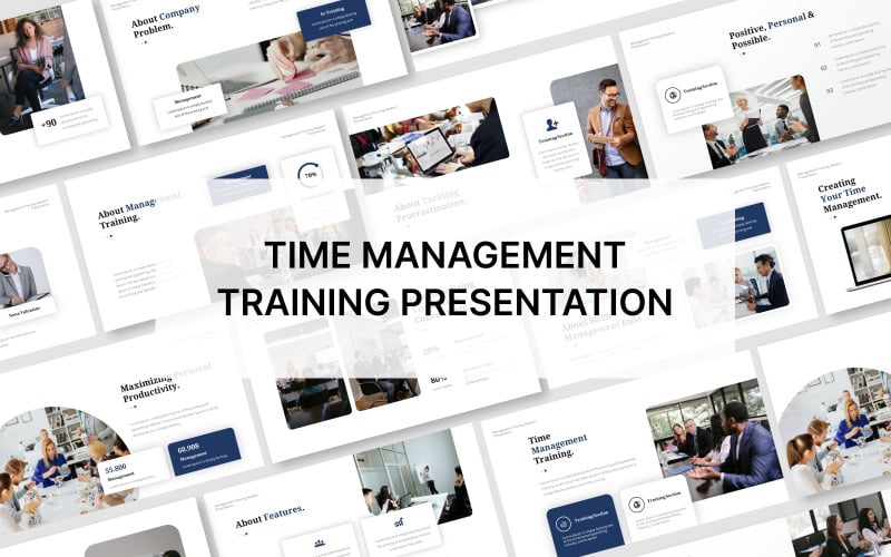 time management training powerpoint presentation template original