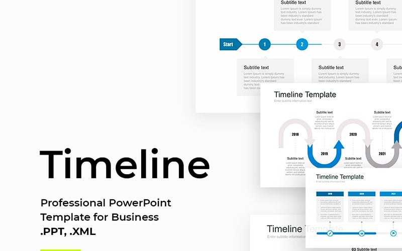 timeline pack for powerpoint powerpoint template original