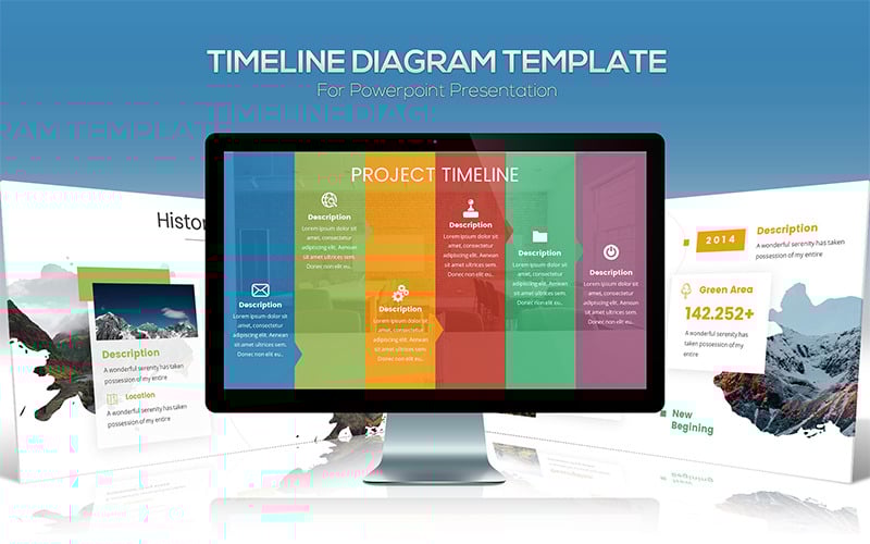 timeline powerpoint template original