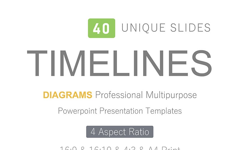 timelines diagrams presentation powerpoint template original