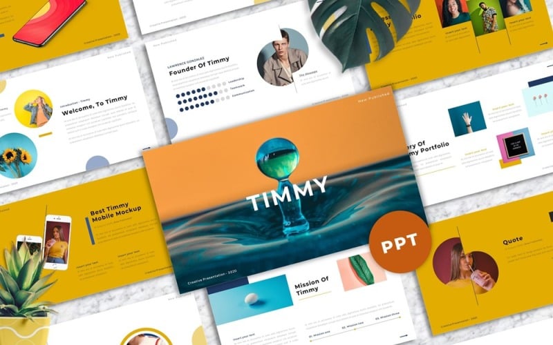 timmy creative powerpoint template original