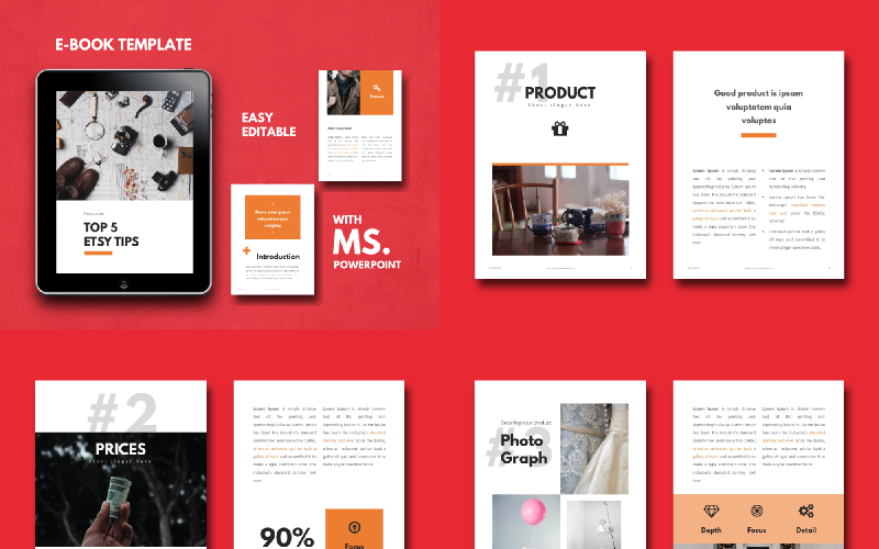 tips ebook presentation powerpoint template original