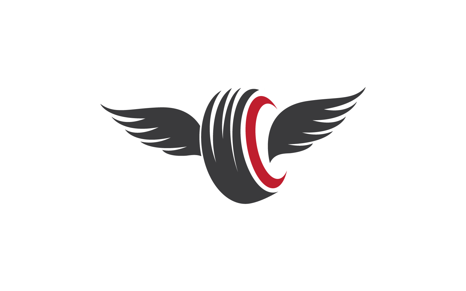 tires and wing illustration vector logo template original