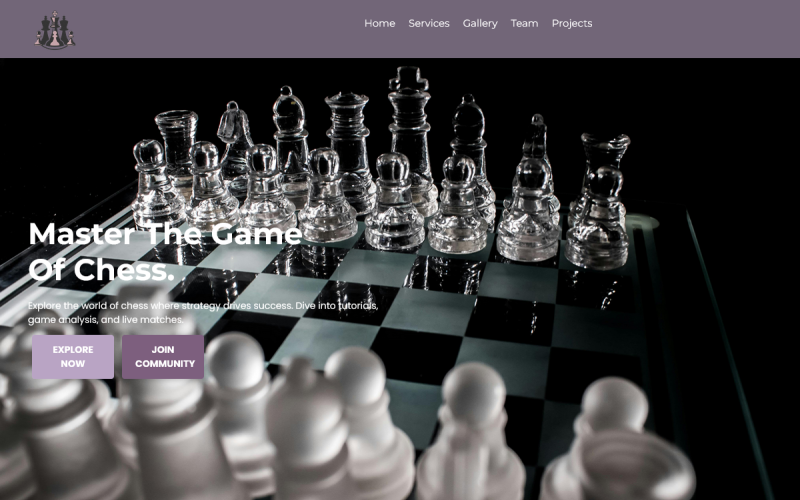 tishchesshtml chess html template original