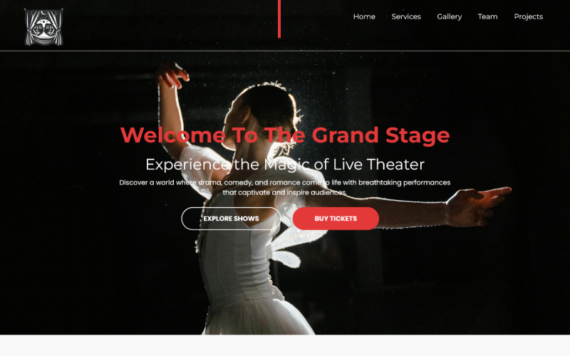 tishtheaterhtml theater html template original