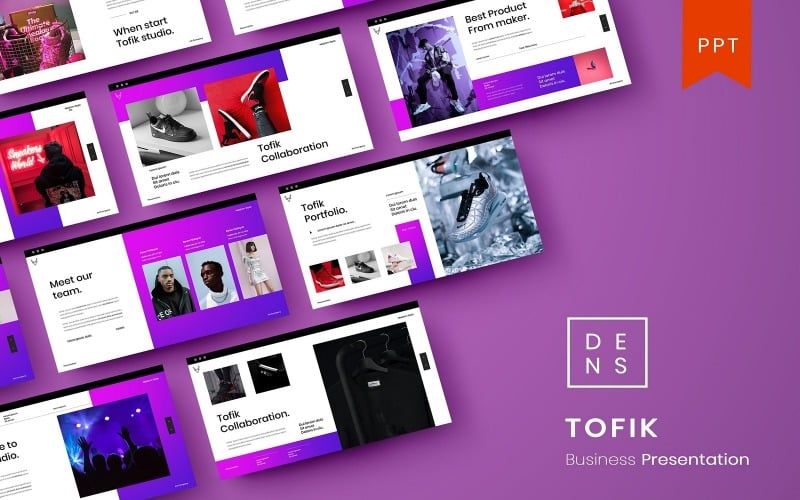 tofik business powerpoint template original