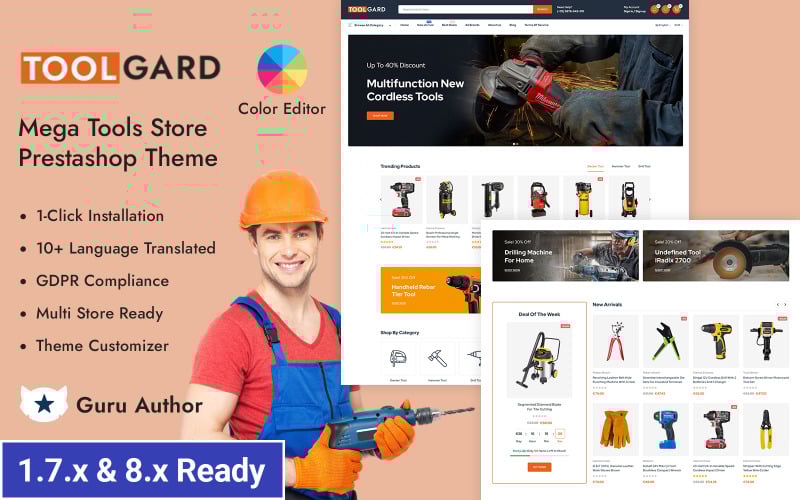 toolgard mega tools store prestashop responsive theme original