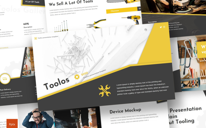 toolos powerpoint template original