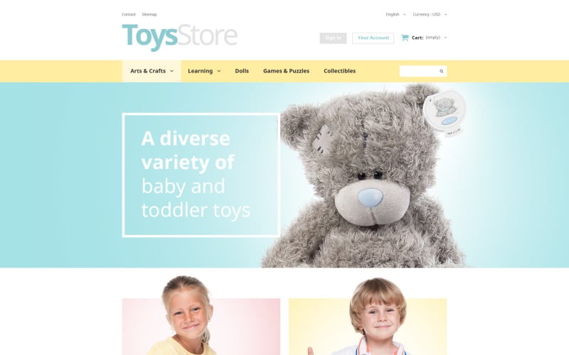 toys shop prestashop theme original