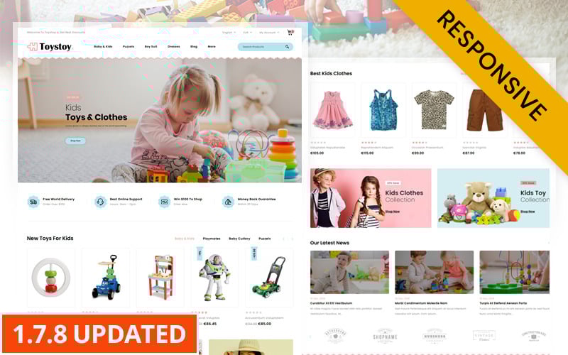 toystoy kids toy store prestashop theme original