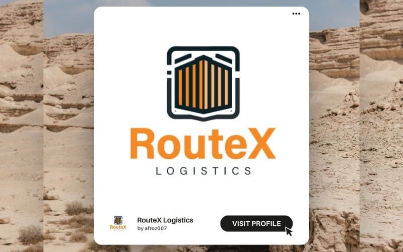 transcendence drive dynamic transport logo template original