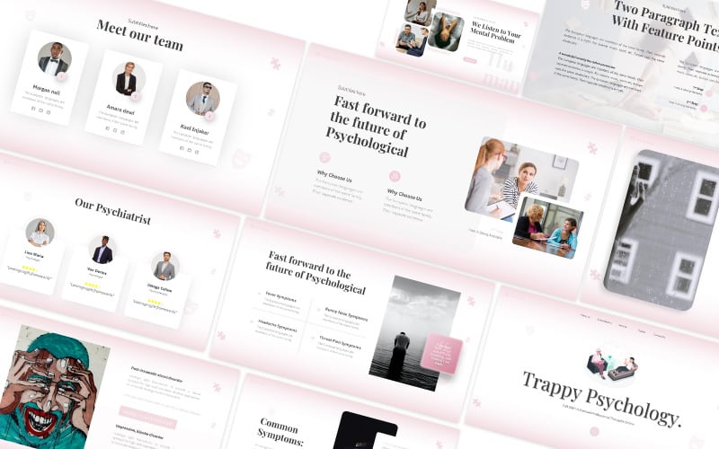 trappy psychology powerpoint template original