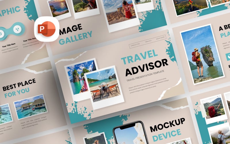 travel advisor presentation template original