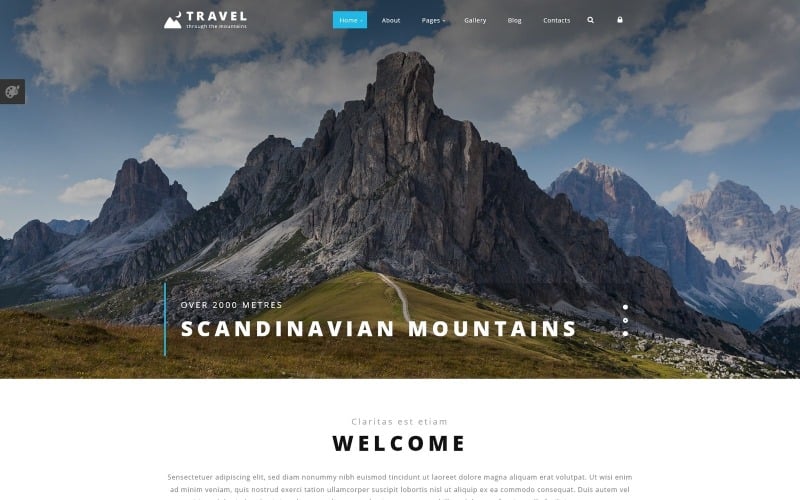 travel agency joomla template original