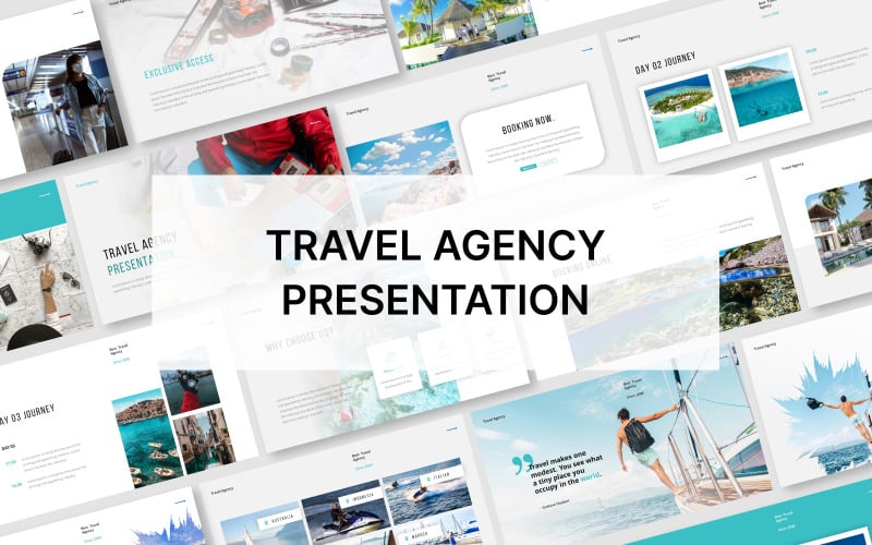 travel agency powerpoint presentation template original