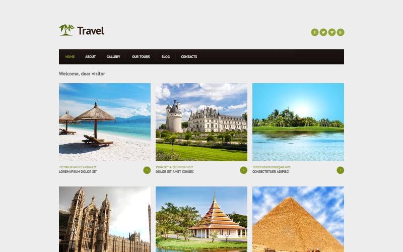 travel agency responsive joomla template original