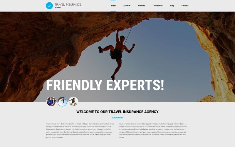 travel agency responsive joomla template original
