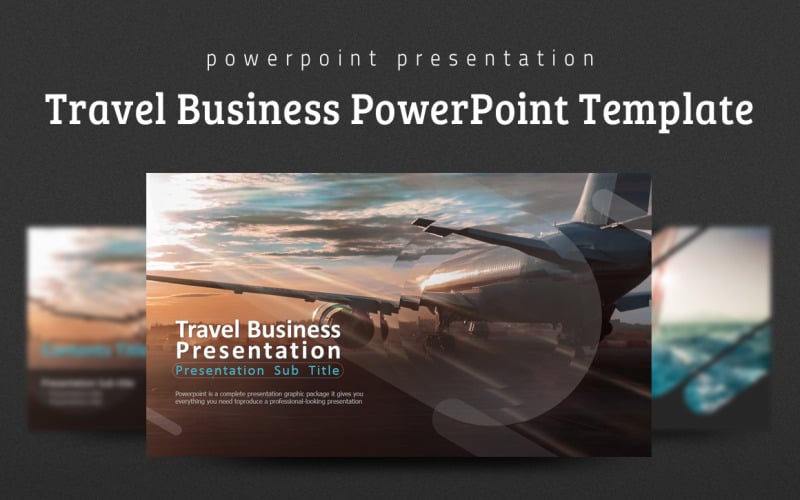 travel business powerpoint template original