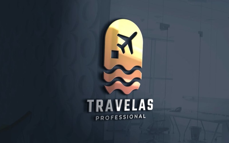 travel holiday professional logo original