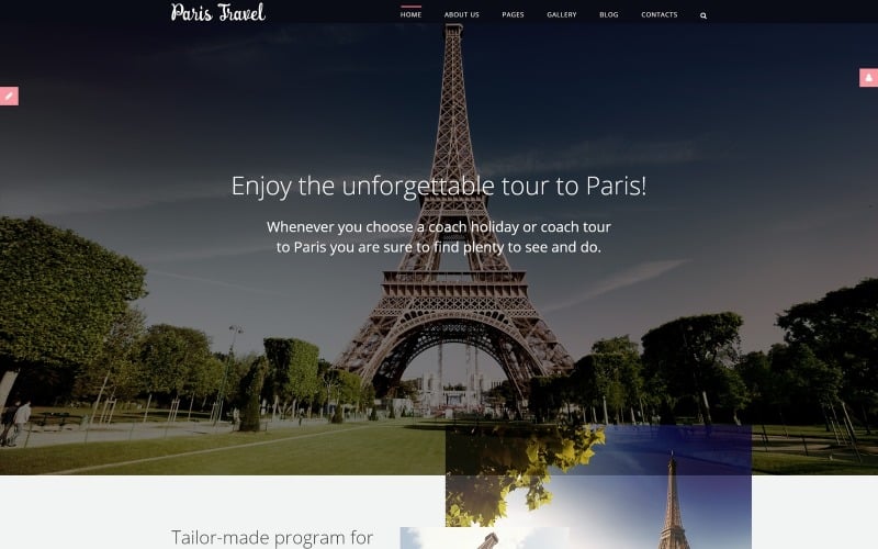 travel joomla template original