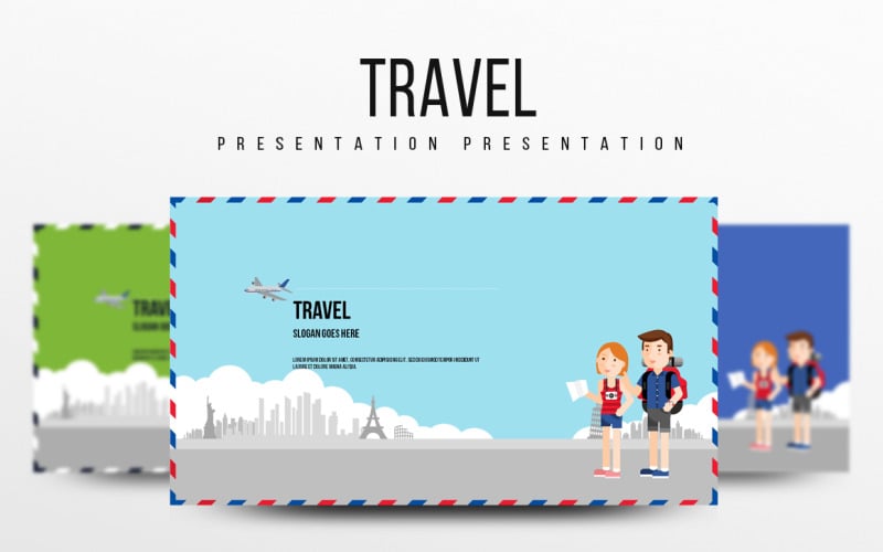 travel powerpoint template original