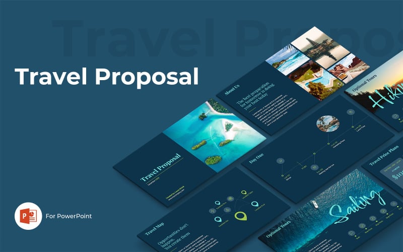travel proposal powerpoint template original
