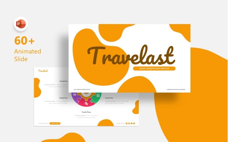 travelast holiday presentation powerpoint template original