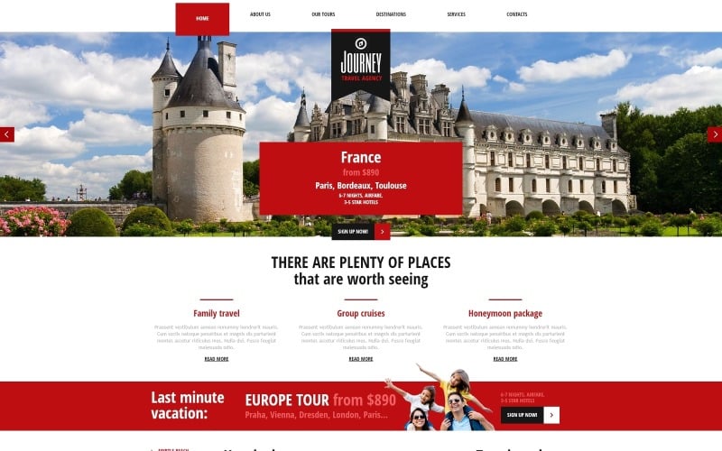 travelling for knowledge joomla template original