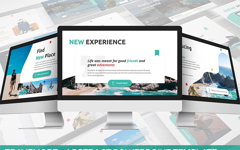 travemore abstract powerpoint template original